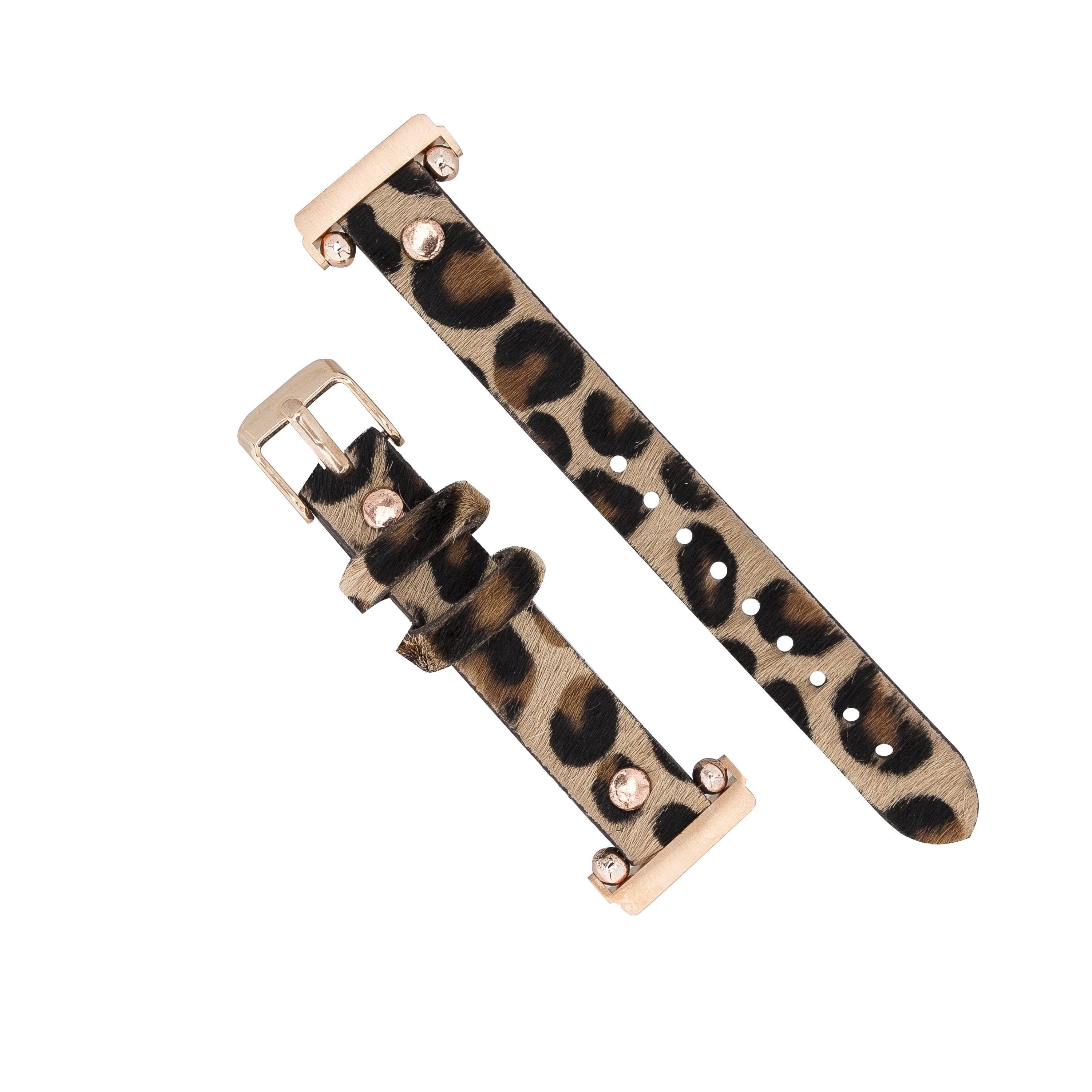 Fitbit-Armbänder aus Leder – Ferro Rose Trok-Stil