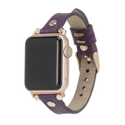 Fitbit-Armbänder aus Leder – Ferro Rose Trok-Stil
