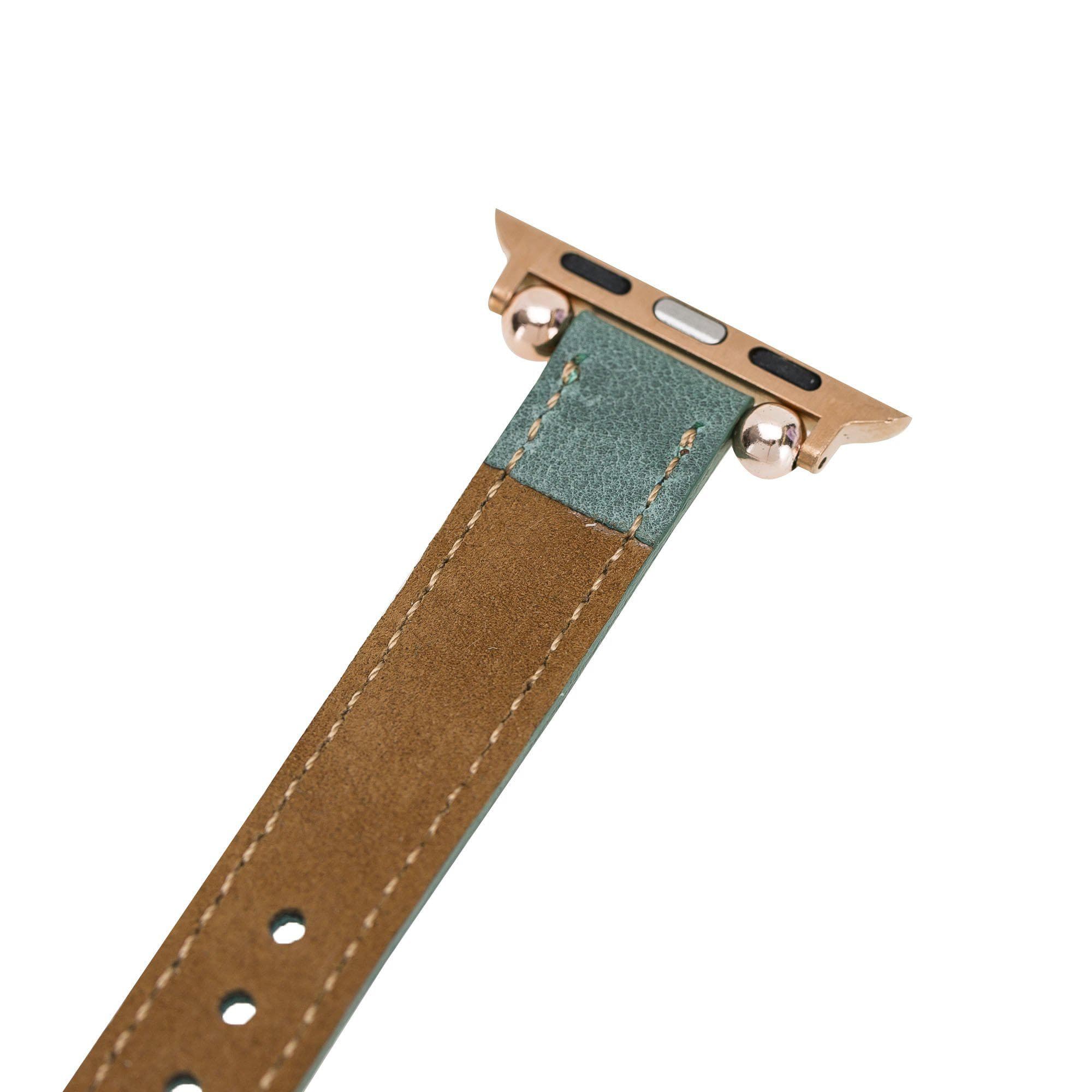 Lederarmbänder für Apple Watch – Ferro Seamy-Stil