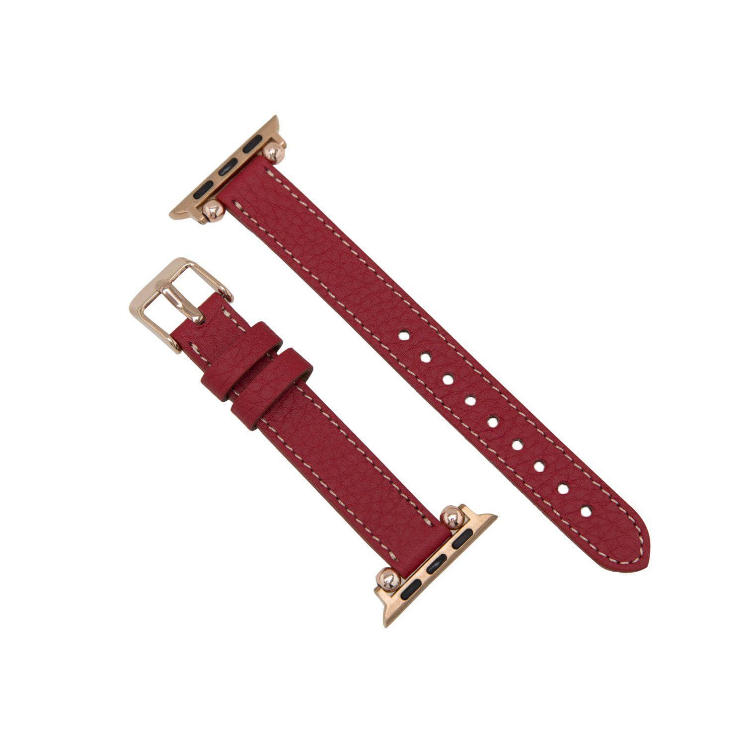 Lederarmbänder für Apple Watch – Ferro Seamy-Stil