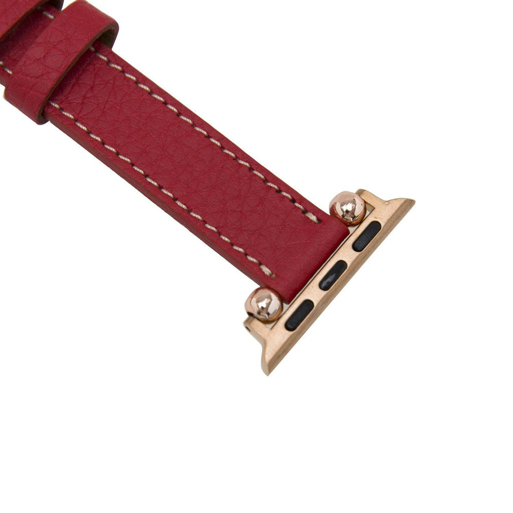 Lederarmbänder für Apple Watch – Ferro Seamy-Stil