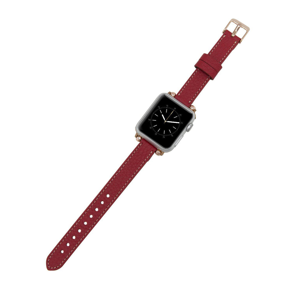 Lederarmbänder für Apple Watch – Ferro Seamy-Stil