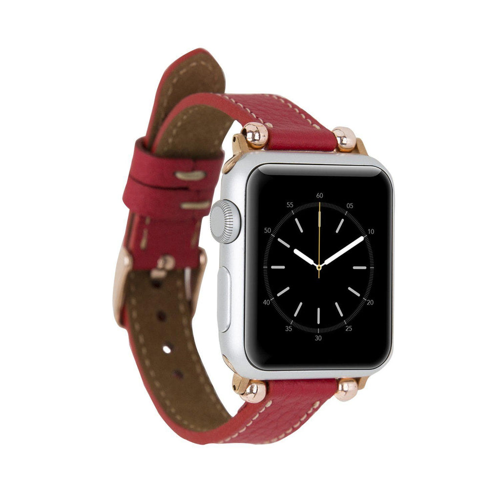 Lederarmbänder für Apple Watch – Ferro Seamy-Stil