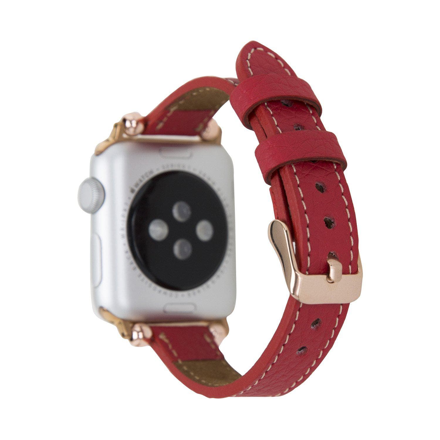 Lederarmbänder für Apple Watch – Ferro Seamy-Stil