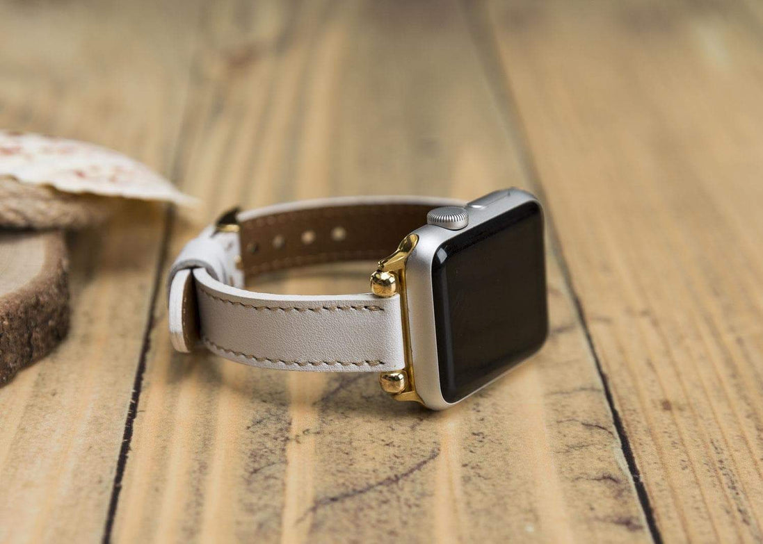 Lederarmbänder für Apple Watch – Ferro Seamy-Stil