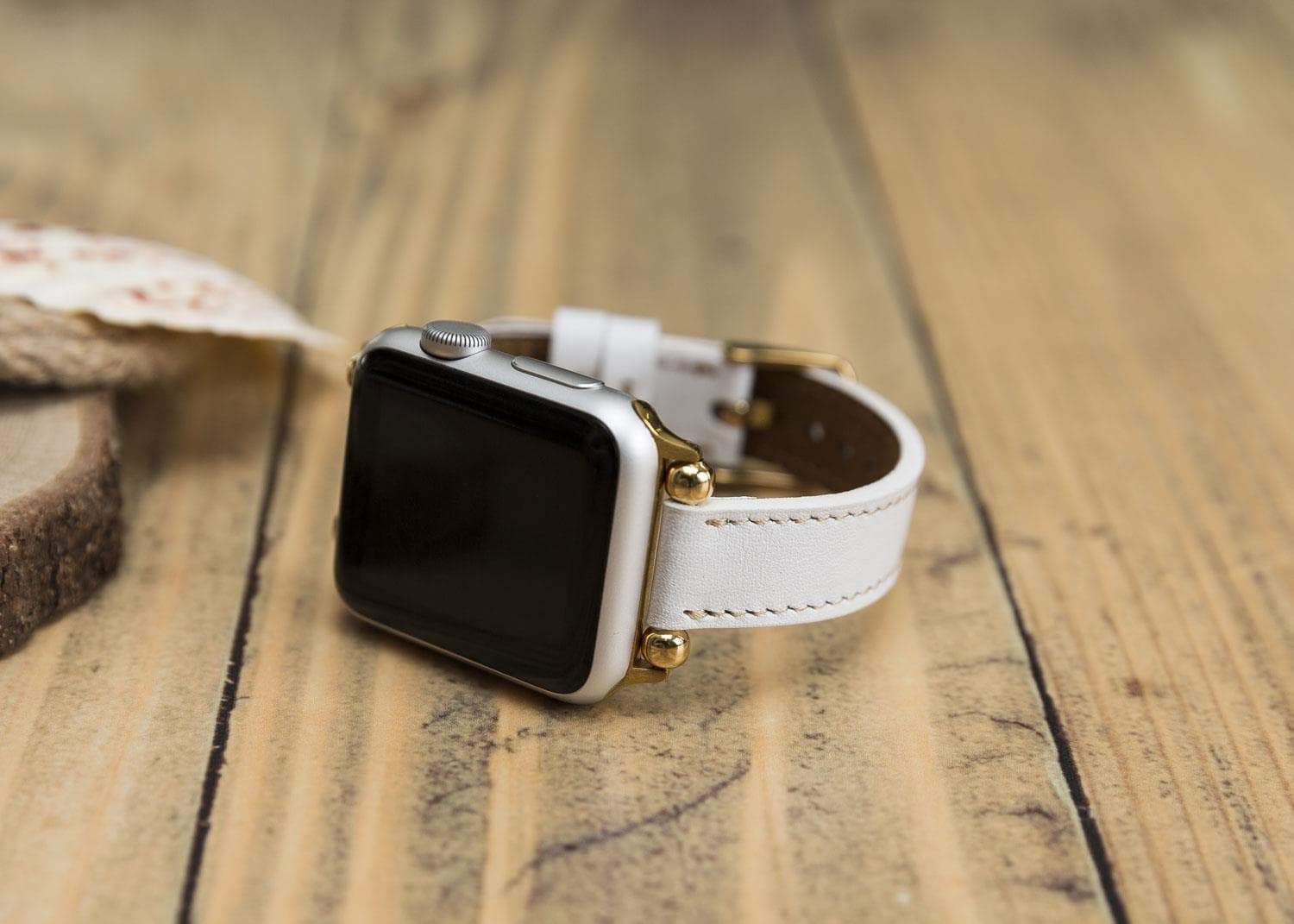 Lederarmbänder für Apple Watch – Ferro Seamy-Stil