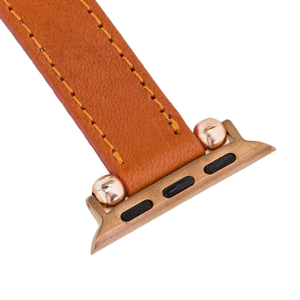 Lederarmbänder für Apple Watch – Ferro Seamy-Stil