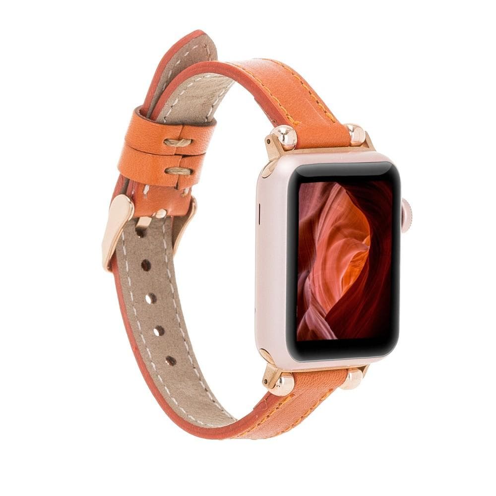 Lederarmbänder für Apple Watch – Ferro Seamy-Stil