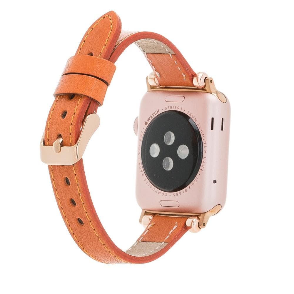 Lederarmbänder für Apple Watch – Ferro Seamy-Stil
