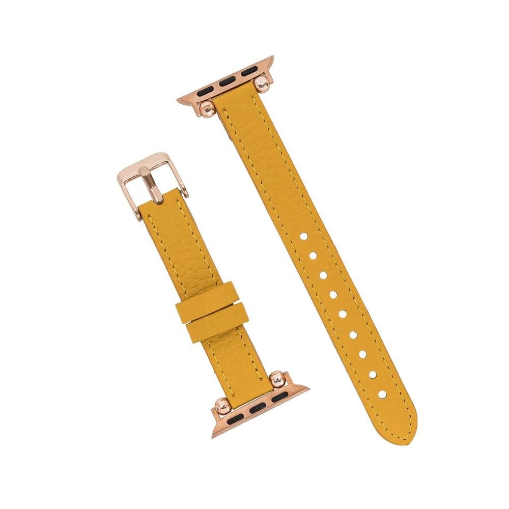 Lederarmbänder für Apple Watch – Ferro Seamy-Stil
