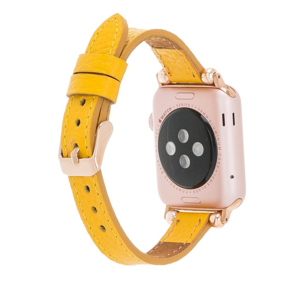 Lederarmbänder für Apple Watch – Ferro Seamy-Stil
