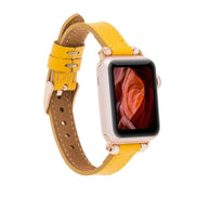 Lederarmbänder für Apple Watch – Ferro Seamy-Stil