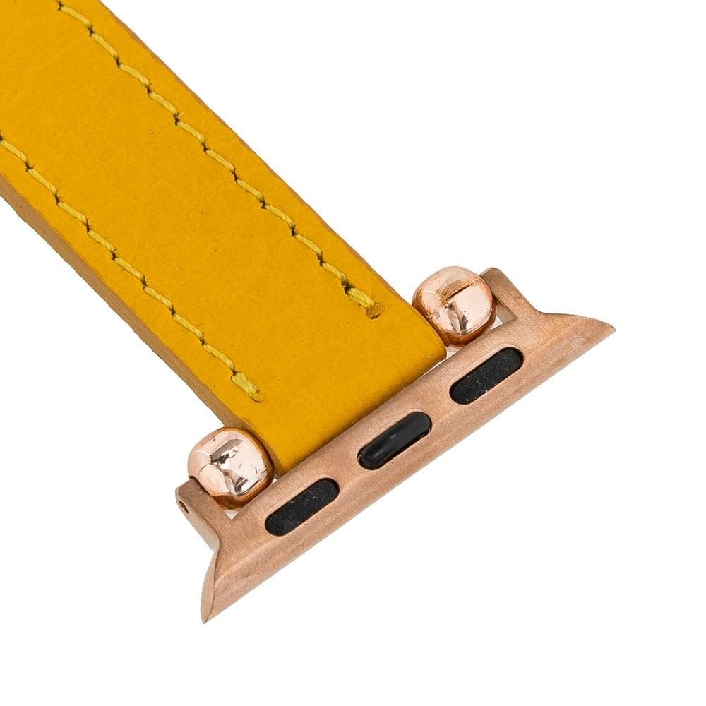 Lederarmbänder für Apple Watch – Ferro Seamy-Stil