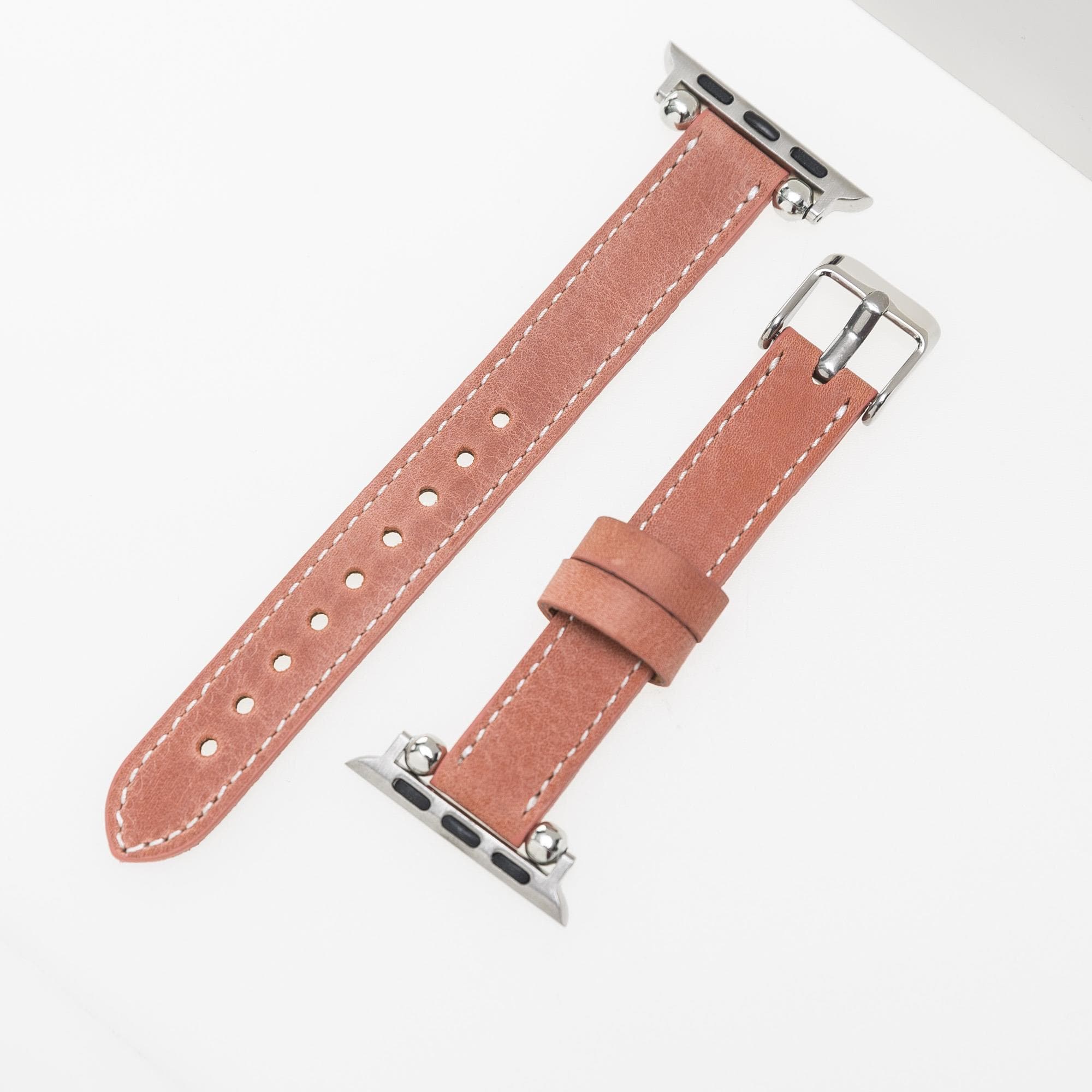 Lederarmbänder für Apple Watch – Ferro Seamy-Stil