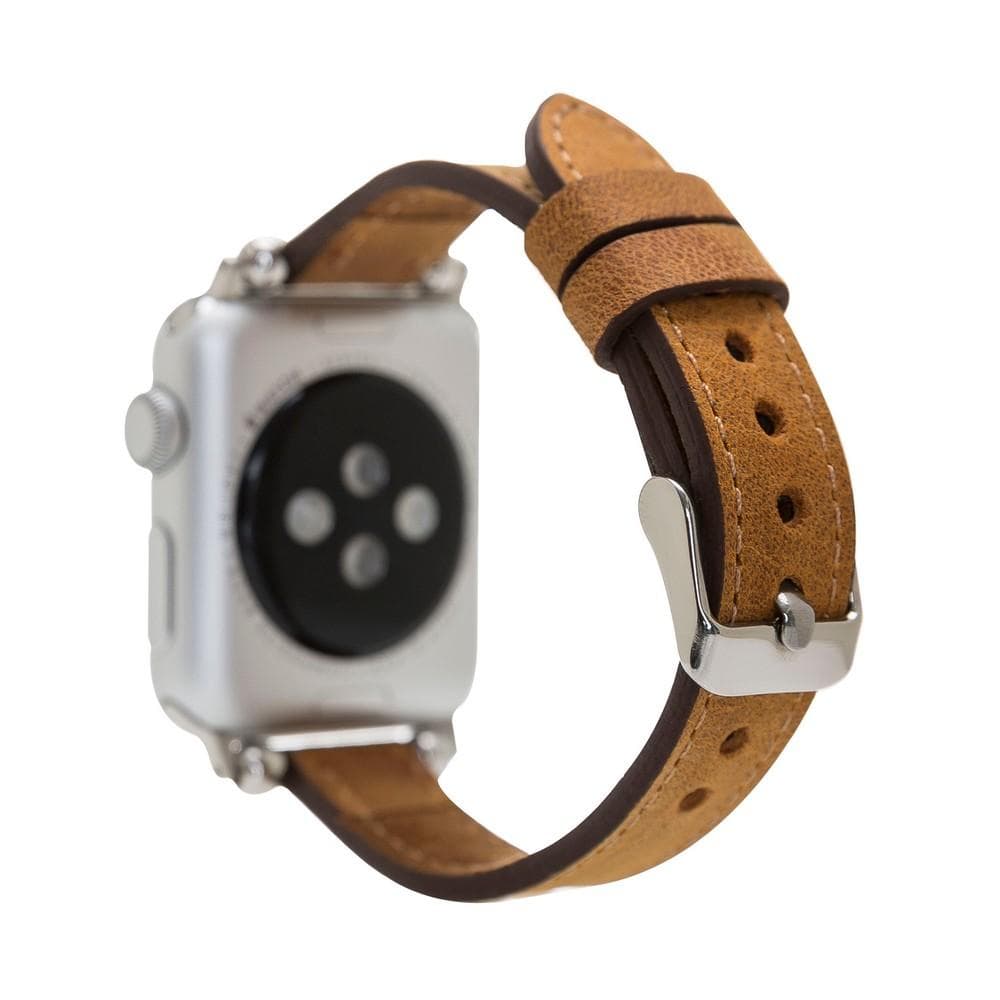 Lederarmbänder für Apple Watch – Ferro Seamy-Stil
