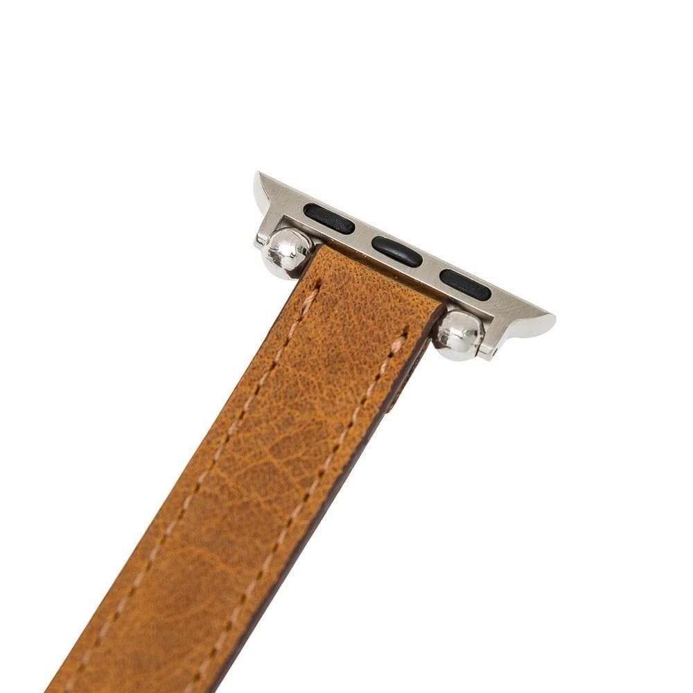 Lederarmbänder für Apple Watch – Ferro Seamy-Stil