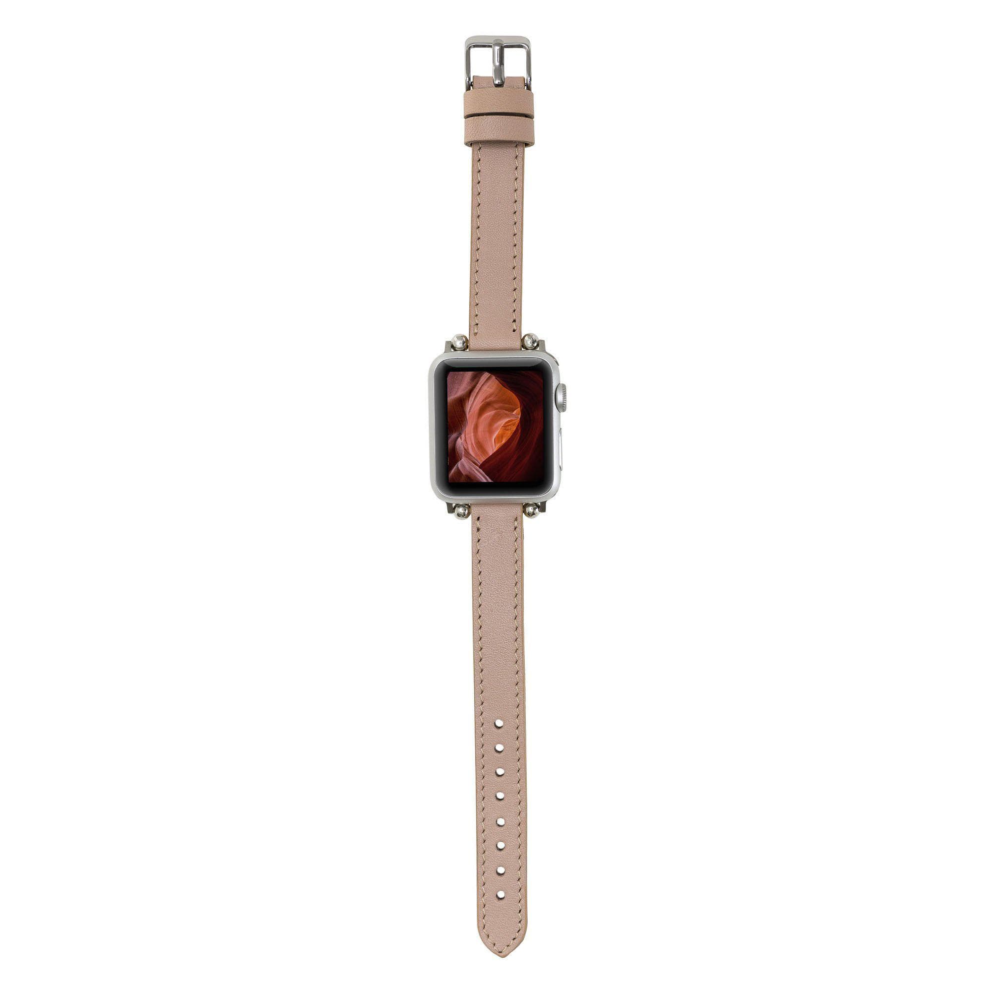 Lederarmbänder für Apple Watch – Ferro Seamy-Stil