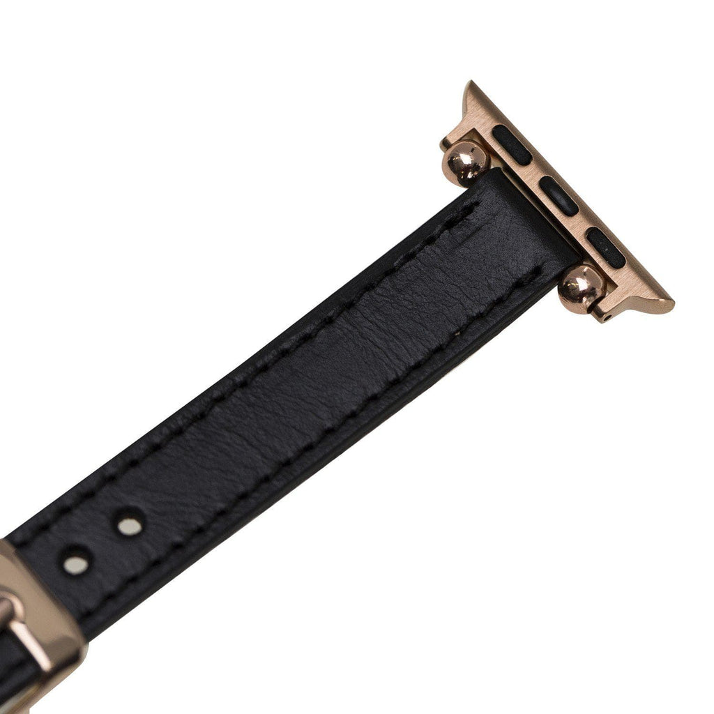 Lederarmbänder für Apple Watch – Ferro Seamy-Stil