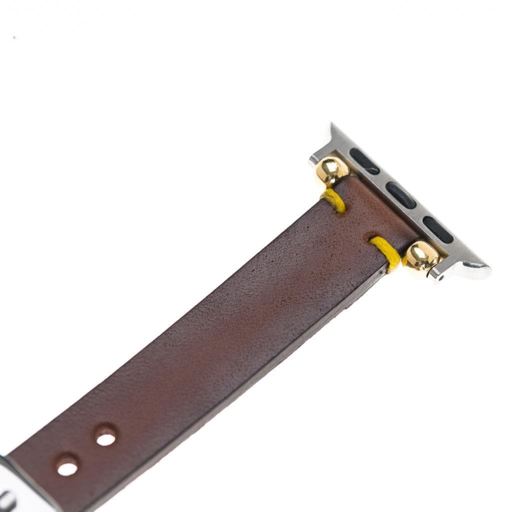 Lederarmbänder für Apple Watch – Ferro Seamy-Stil