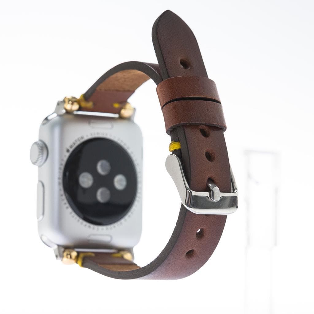 Lederarmbänder für Apple Watch – Ferro Seamy-Stil
