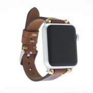 Lederarmbänder für Apple Watch – Ferro Seamy-Stil