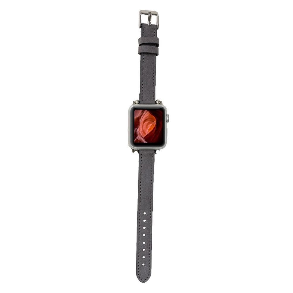 Lederarmbänder für Apple Watch – Ferro Seamy-Stil