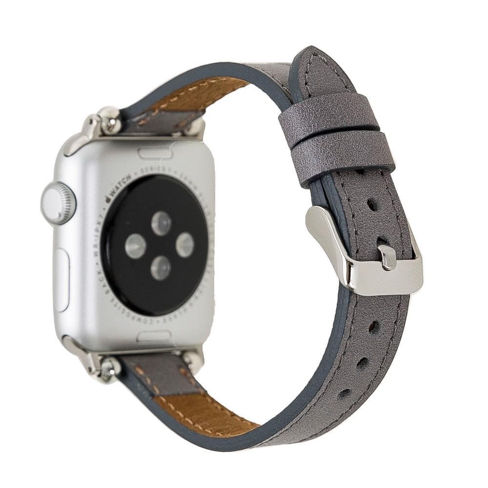 Lederarmbänder für Apple Watch – Ferro Seamy-Stil