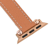 Lederarmbänder für Apple Watch – Ferro Seamy-Stil