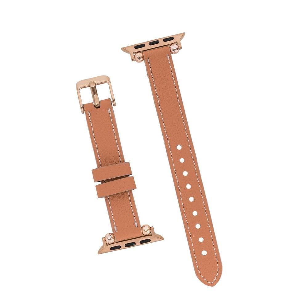 Lederarmbänder für Apple Watch – Ferro Seamy-Stil