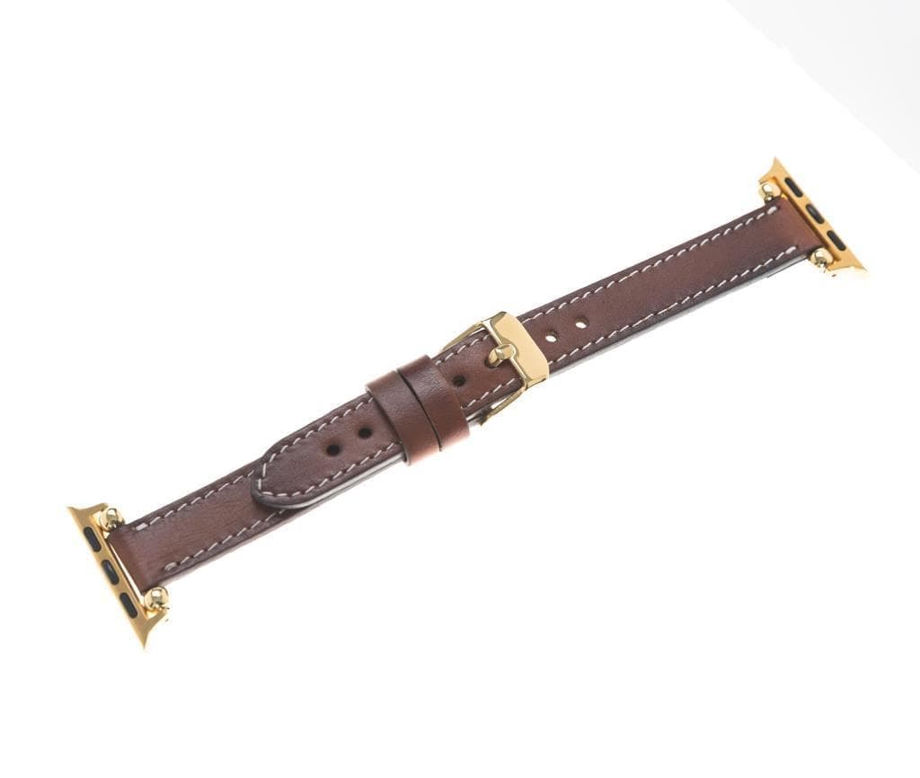 Lederarmbänder für Apple Watch – Ferro Seamy-Stil