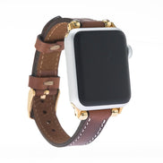 Lederarmbänder für Apple Watch – Ferro Seamy-Stil