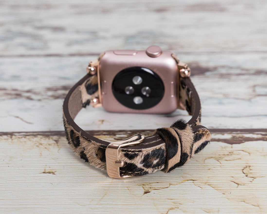 Lederarmbänder für Apple Watch – Ferro Seamy-Stil