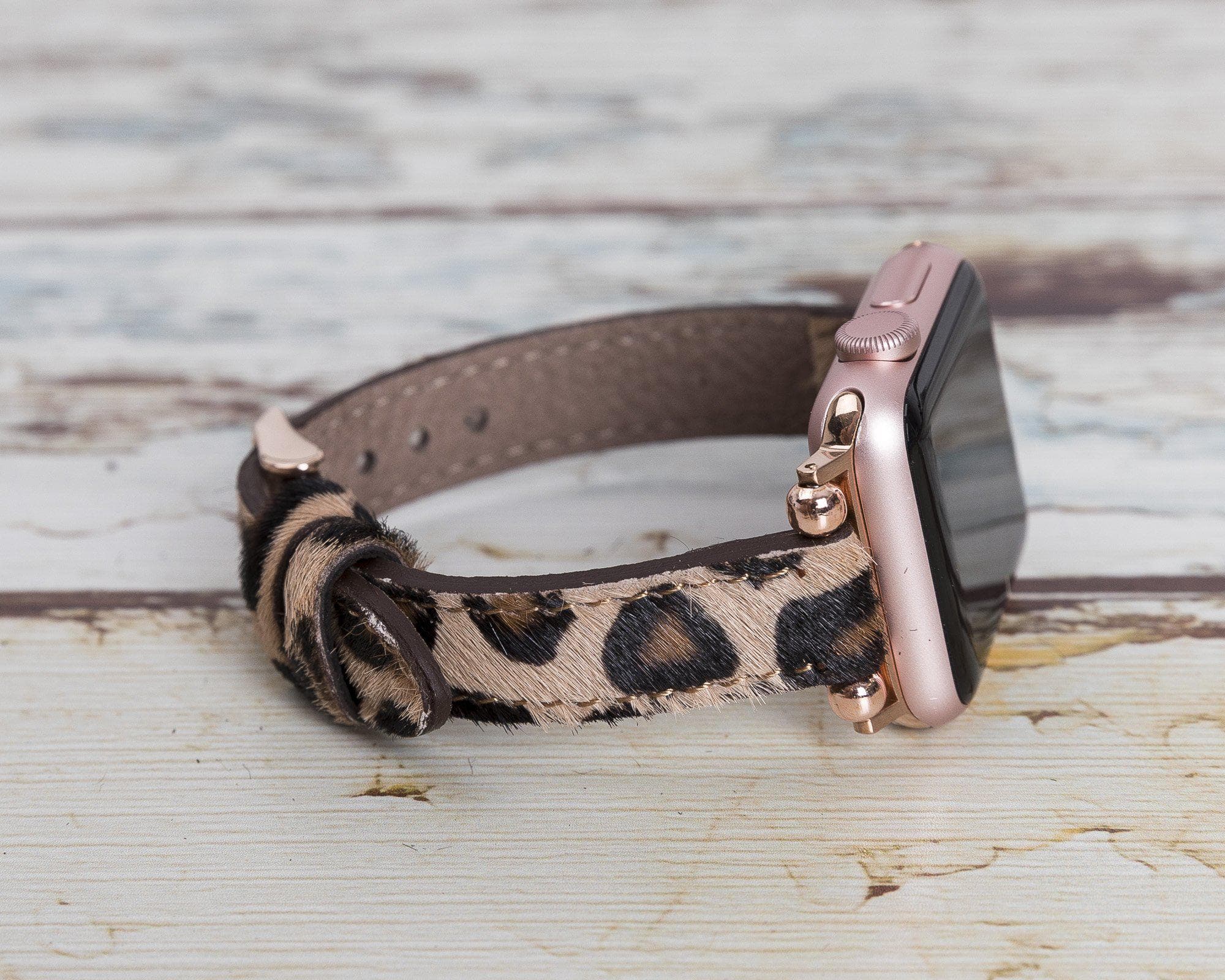 Lederarmbänder für Apple Watch – Ferro Seamy-Stil