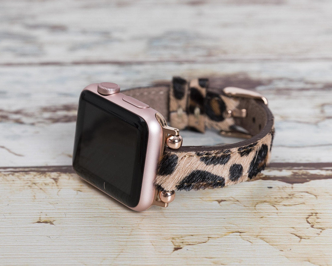 Lederarmbänder für Apple Watch – Ferro Seamy-Stil