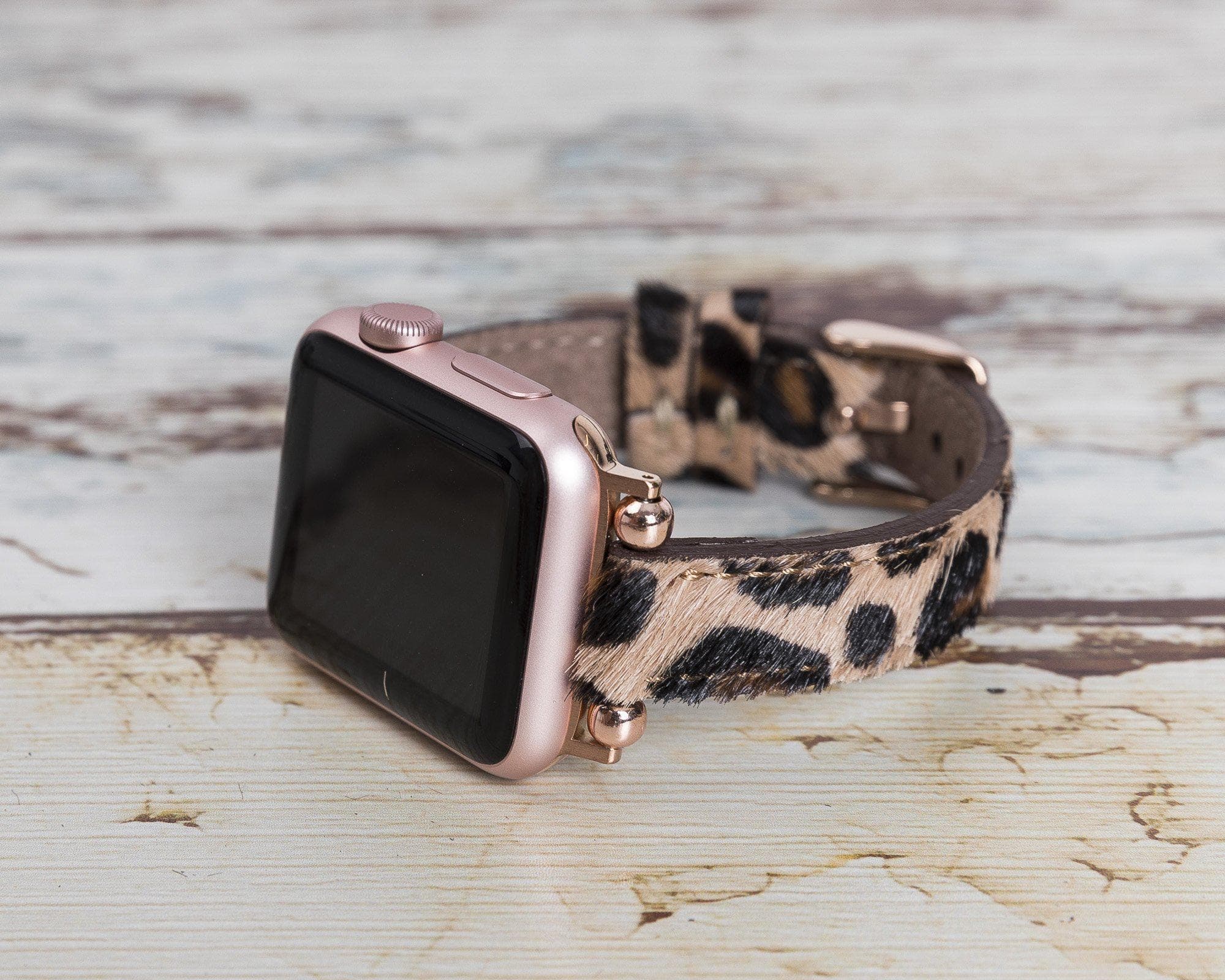 Lederarmbänder für Apple Watch – Ferro Seamy-Stil