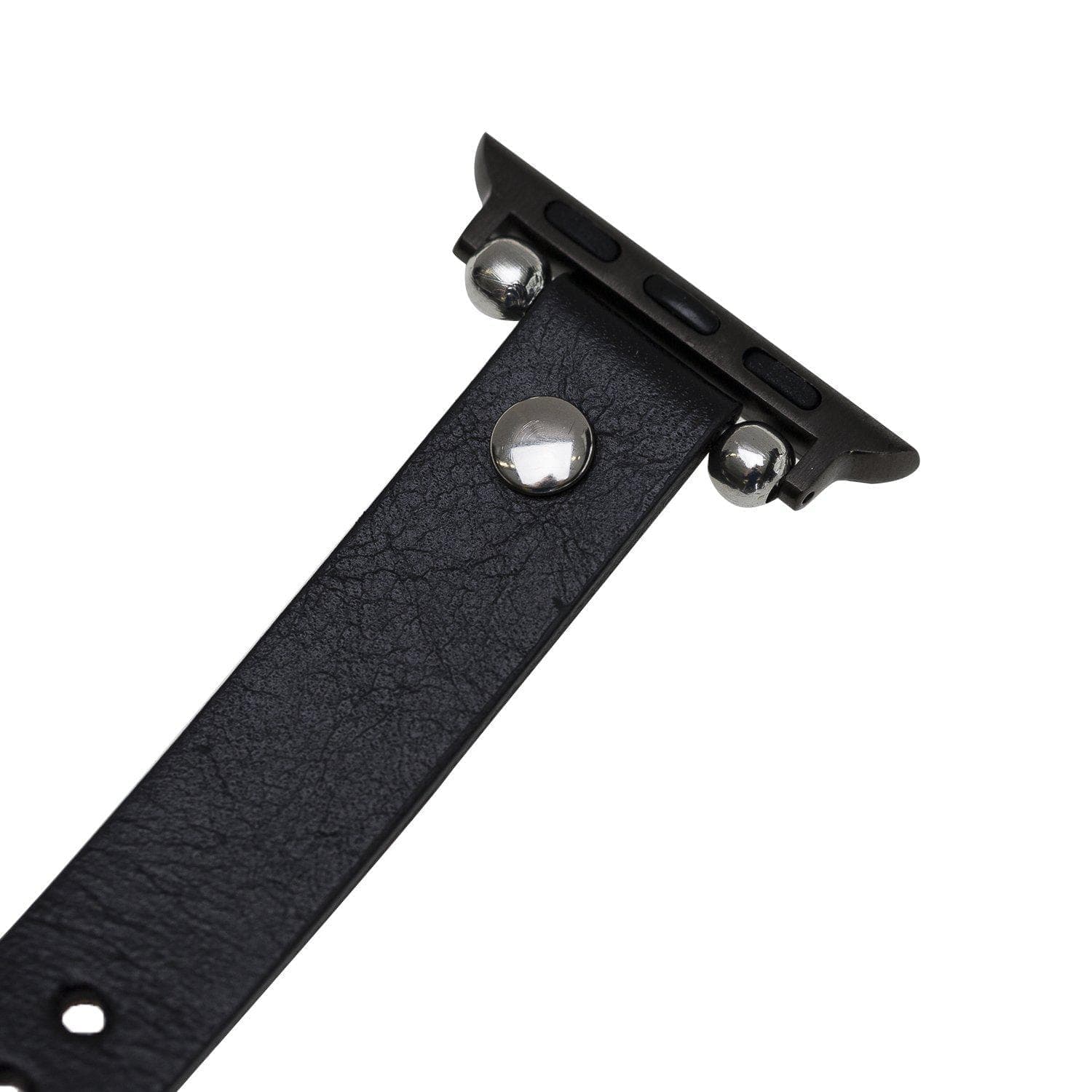 Lederarmbänder für Apple Watch – Ferro Silver Trok Style