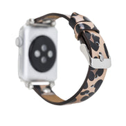 Lederarmbänder für Apple Watch – Ferro Silver Trok Style
