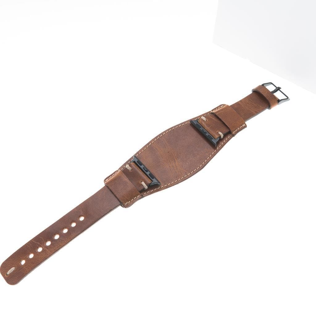 Lederarmbänder für die Apple Watch – Pulsar-Manschettenarmband