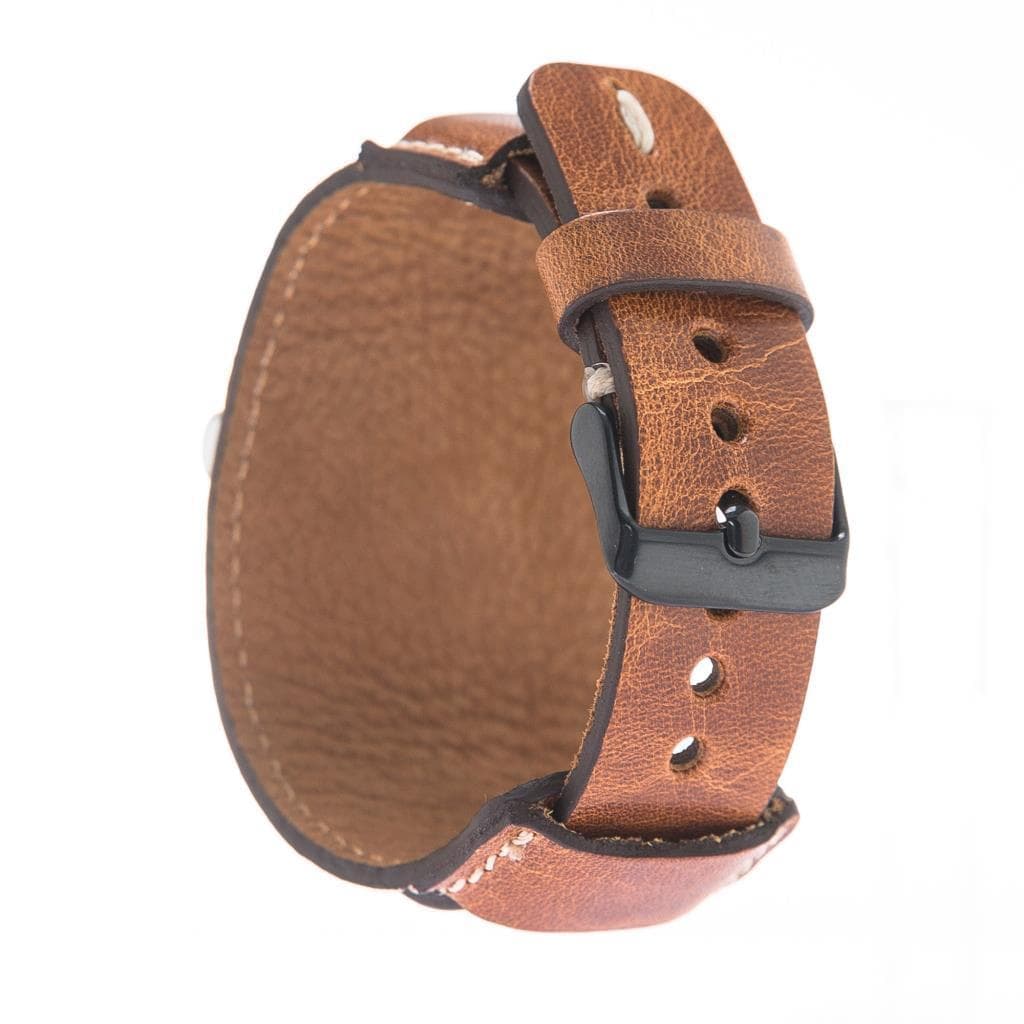 Lederarmbänder für die Apple Watch – Pulsar-Manschettenarmband