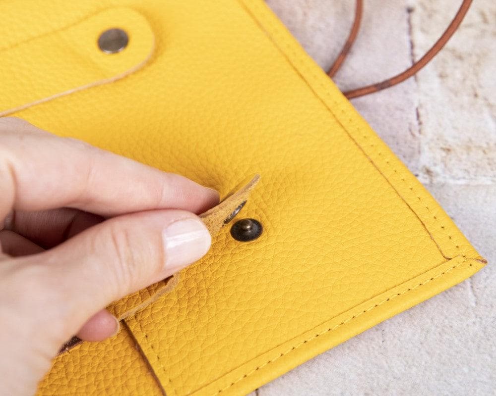 Kabelorganizer aus echtem Leder