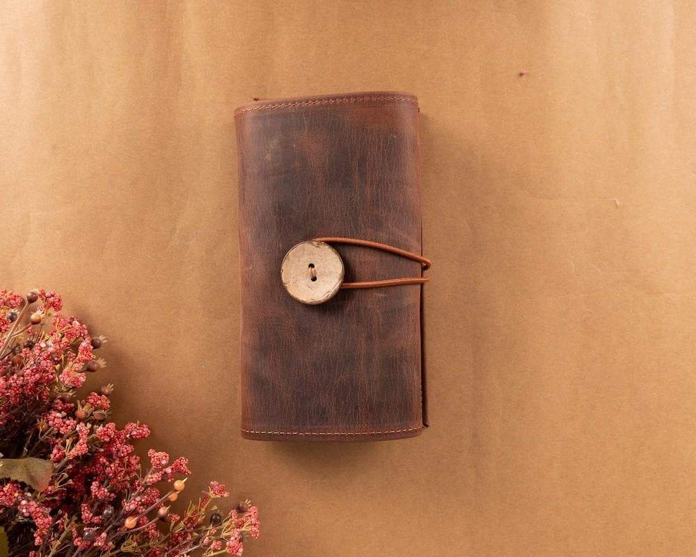 Kabelorganizer aus echtem Leder