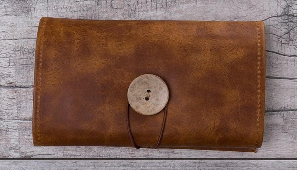 Kabelorganizer aus echtem Leder