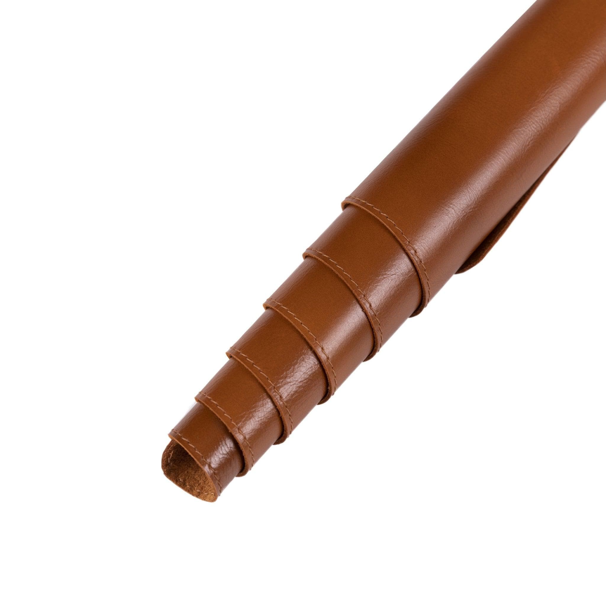 Schreibtischunterlage aus echtem Leder, 37 x 80