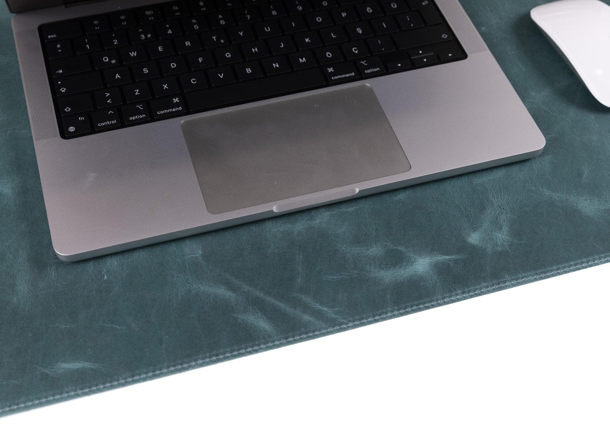 Genuine Leather Desk Mat 37x80