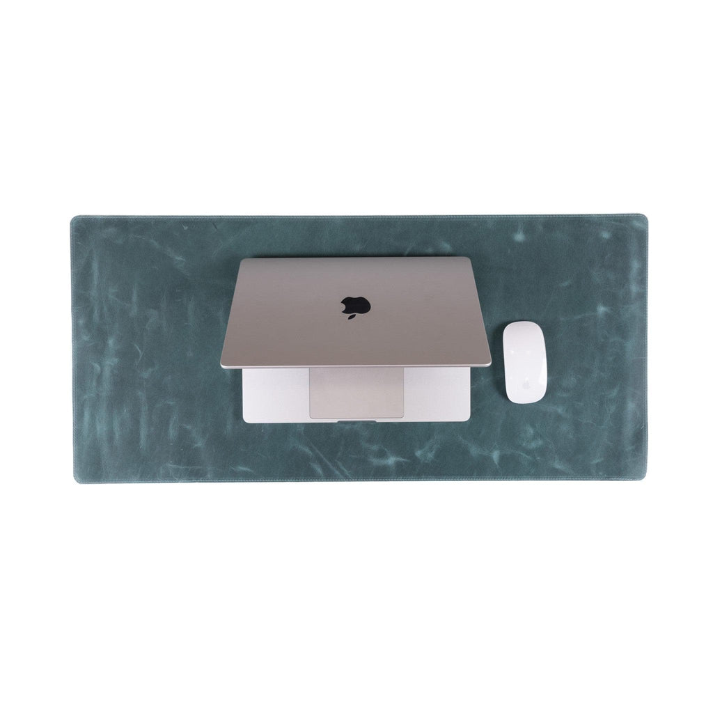 Genuine Leather Desk Mat 37x80