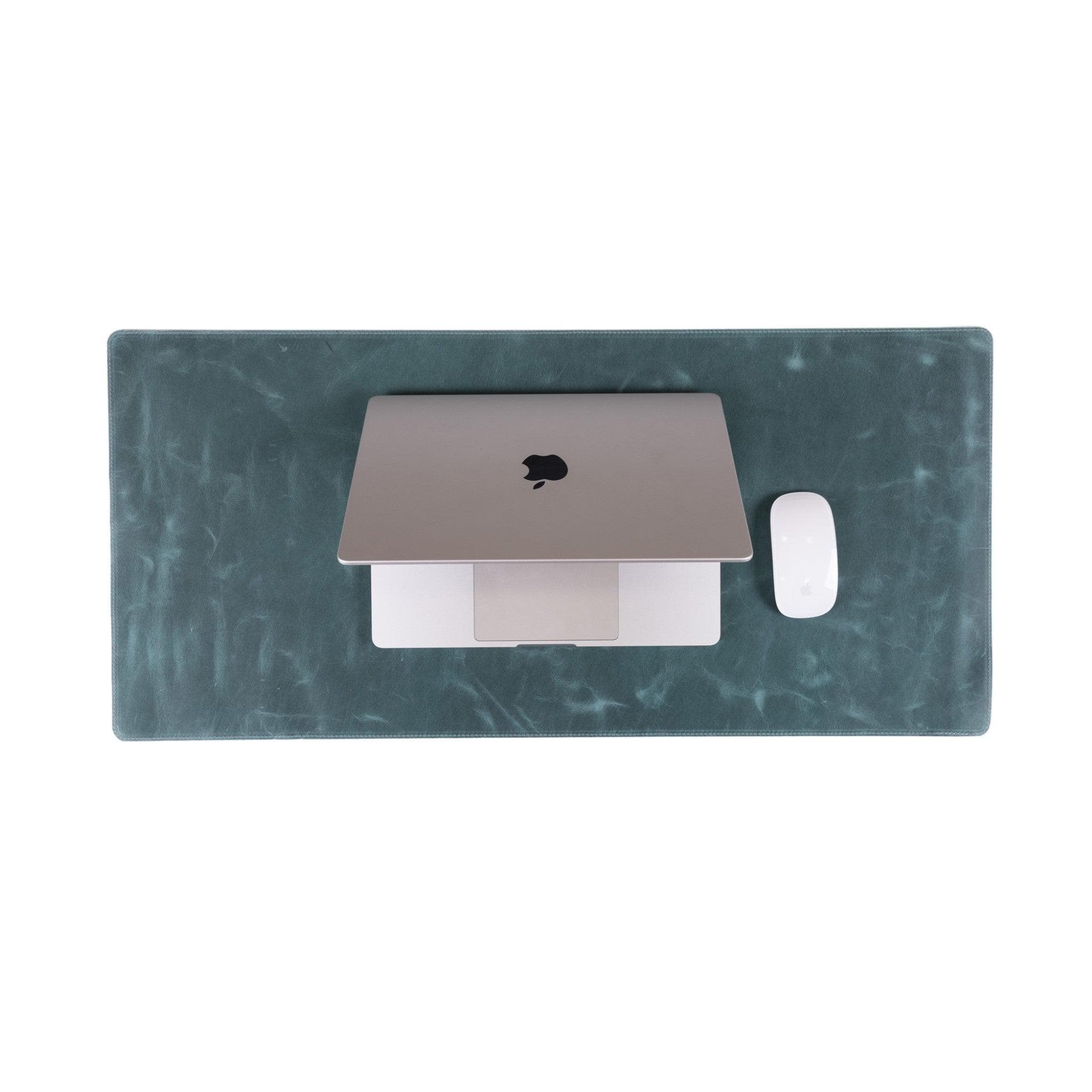 Genuine Leather Desk Mat 37x80
