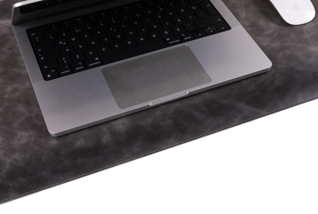 Genuine Leather Desk Mat 37x80