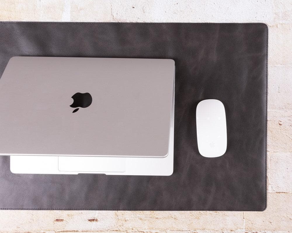 Genuine Leather Desk Mat 37x80