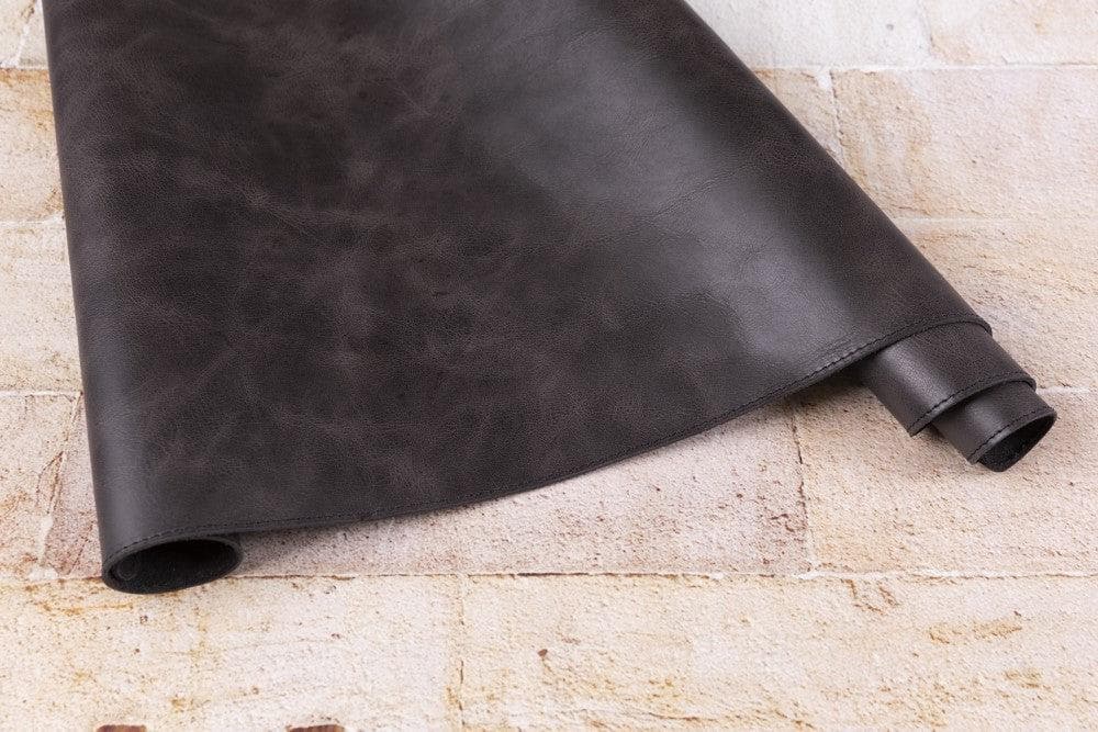 Schreibtischunterlage aus echtem Leder, 37 x 80