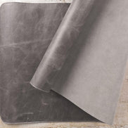 Schreibtischunterlage aus echtem Leder, 37 x 80